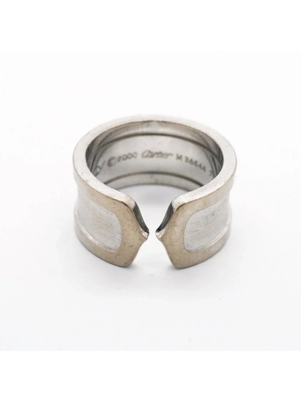 Cartier Ring C2 Large 18k White Gold